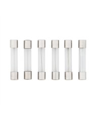 UP98118-British/Japanese Vehicle Fuse Kit 5,7.5,10,15,20,30 AGC Glass Fuses (6-Pack)