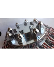 Rear Axle Cover w/Bullet Style Nut Covers