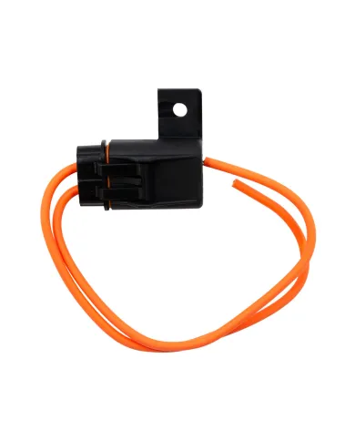 UP98127-In-Line HD ATC/ATO Waterproof Fuseholder w/ (2) 8" 12 AWG Orange GXL Leads