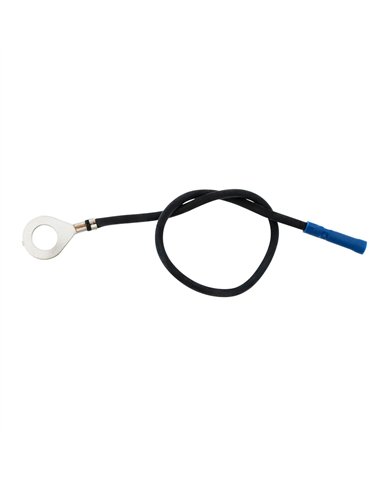 UP98131-Fusible Link Wire - 14 AWG, Black w/ 3/8" Stud, (1) 9.25" Pc.