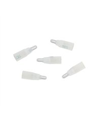 UP98134-22-14 AWG CS Closed-End Heat Shrink Connector - Clear w/ Blue Dash (5-Pack)