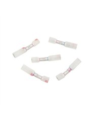 UP98137-20-18 to 16-14 AWG CS Multi-Wire Heat Shrink Connector - Clear w/ Red Dash (5-Pack)