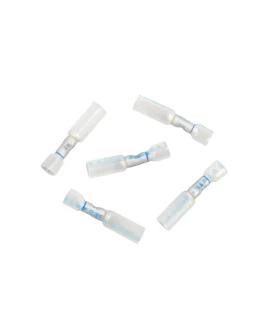 UP98138-16-14 to 12-10 AWG CS Multi-Wire Heat Shrink Connector - Clear w/ Blue Dash (5-Pack)