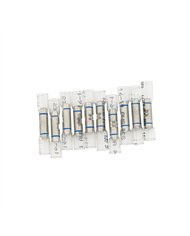 UP98141-16-14 AWG CS Window Heat Shrink Butt Connector - Clear w/ Blue Stripe (10-Pack)