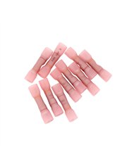 UP98145-12-10 to 8 AWG CS Heat Shrink Step-Down Butt Connector - Pink (10-Pack)