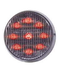 MXM09100RCL-2" Round Red Clear Lens