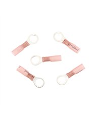 UP98154-22-18 AWG 5/16" Stud CS Heat Shrink Ring Terminal - Red (5-Pack)
