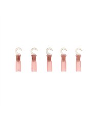UP98155-22-18 AWG 10 Stud CS Heat Shrink Hook Terminal - Red (5-Pack)