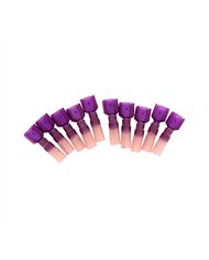 UP98157-22-18 AWG .250 Tab CS Fully Insulated Heat Shrink M Disconnect - Red (10-Pack)