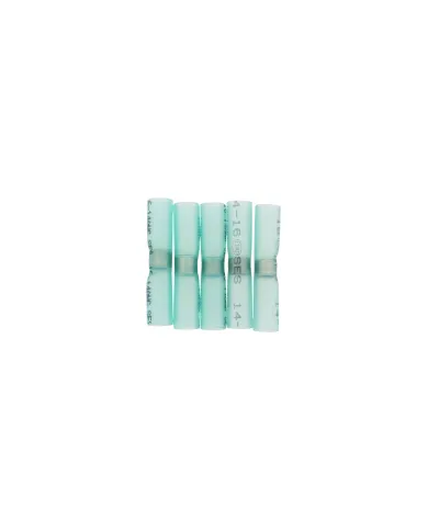 UP98163-16-14 AWG SS Heat Shrink Butt Connector - Blue (5-Pack)
