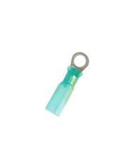 UP98168-16-14 AWG 1/4" Stud CS Heat Shrink Ring Terminal - Blue (5-Pack)