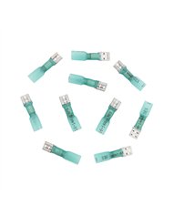 UP98172-16-14 AWG .250 Tab CSS Heat Shrink FM Disconnect - Blue (10-Pack)