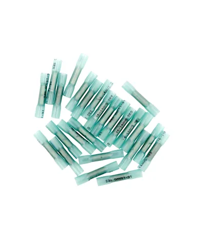 UP98183-16-14 AWG CS Heat Shrink Butt Connector - Blue (25-Pack)