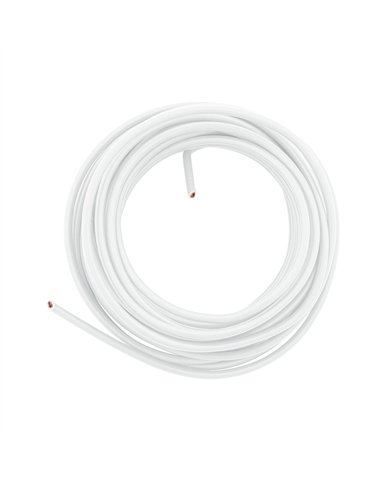 UP98219-Primary Wire - Rated 80 C 14 AWG, White 15 Ft.