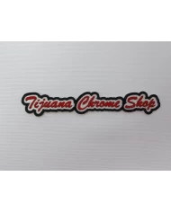 AC-PARCHE DE LETRAS PLANCHADO -ROJO