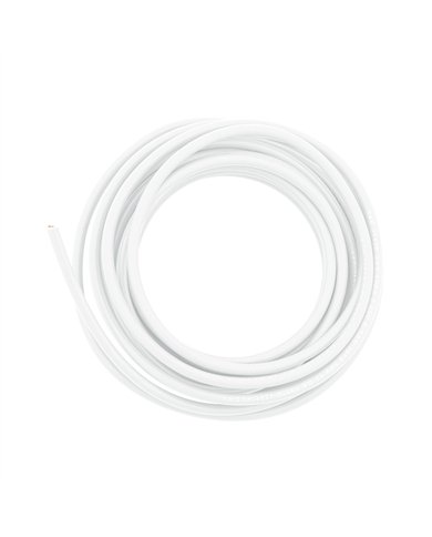 UP98224-Primary Wire - Rated 80 C 12 AWG, White 12 Ft.