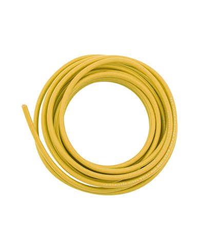 UP98228-Primary Wire - Rated 80 C 12 AWG, Yellow 12 Ft.
