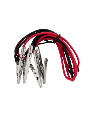 UP98238-10 Amp Alligator Test Clips w/ 30" Vinyl Leads, 1Red/1Black 1 Set.