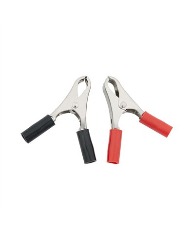 UP98240-30 Amp Clamps w/ Vinyl Handles, 1Red/1Black 1 Set.