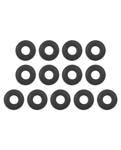 UP98245-3/8" Mounting Hole Black Vinyl Grommet (13-Pack)
