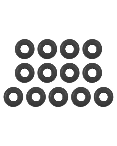 UP98245-3/8" Mounting Hole Black Vinyl Grommet (13-Pack)