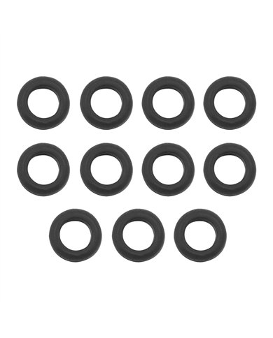 UP98246-1/2" Mounting Hole Black Vinyl Grommet (11-Pack)