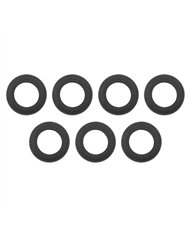 UP98247-5/8" Mounting Hole Black Vinyl Grommet (7-Pack)