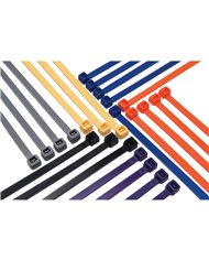 UP98276-7.5" Yellow Nylon Cable Zip Ties 50 Lbs (14-Pack)