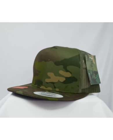 YP CLASSICS MULTICAM TRUCKER MESH CAP TROPIC / GREEN