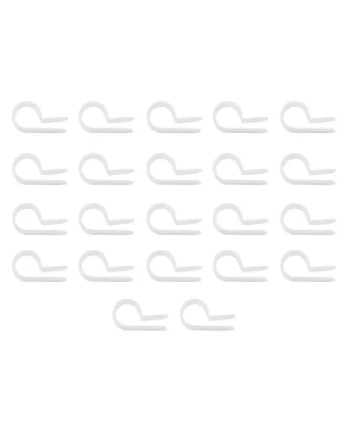 UP98279-3/8" I.D. Natural Nylon Cable Clamps (22-Pack)