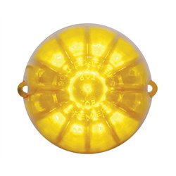 UP38313-19 LED Watermelon Grakon 1000 Cab Light - Amber LED/Amber Lens