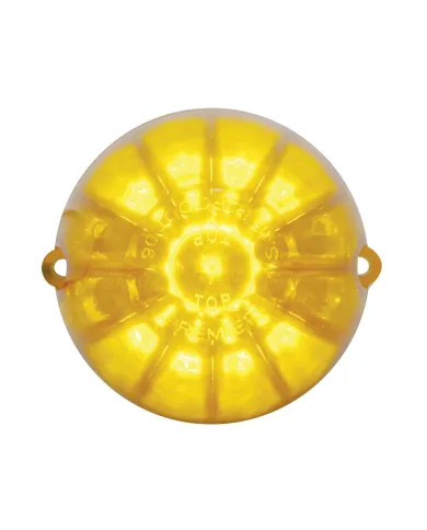 UP38313-19 LED Watermelon Grakon 1000 Cab Light - Amber LED/Amber Lens