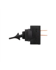 UP98286-Black Non-Illum Duckbill 20 Amp 12V S.P.S.T. On/Off 1 Pc.
