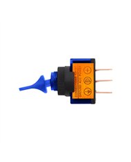 UP98290-Blue Illum Duckbill 20 Amp 12V S.P.S.T. On/Off 1 Pc.