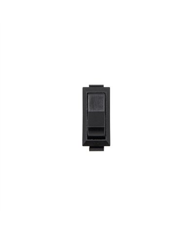 UP98292-Black Non-Illum Rocker 16 Amp 12V S.P.S.T. On/Off 1 Pc.