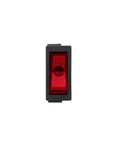 UP98293-Red Illum Rocker 20 Amp 12V S.P.S.T. On/Off 1 Pc.