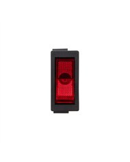 UP98293-Red Illum Rocker 20 Amp 12V S.P.S.T. On/Off 1 Pc.
