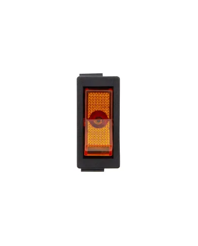 UP98294-Amber Illum Rocker 20 Amp 12V S.P.S.T. On/Off 1 Pc.