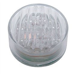 UP38362-9 LED 2" Round Light (Clearance/Marker) - Amber LED/Clear Lens