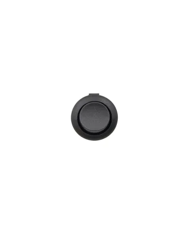 UP98298-Black Non-Illum Round Rocker 10 Amp 12V On/Off 1/2" Dia. 1 Pc.