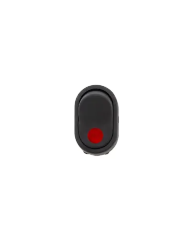 UP98303-Red Illum Oval Rocker 16 Amp 12V On/Off 1/2" Dia. 1 Pc.