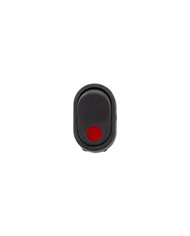 UP98303-Red Illum Oval Rocker 16 Amp 12V On/Off 1/2" Dia. 1 Pc.