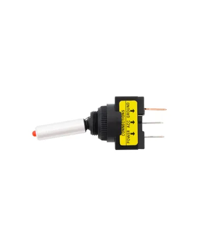 UP98311-Red LED Toggle 15 Amp 12V S.P.S.T. On/Off 1 Pc.