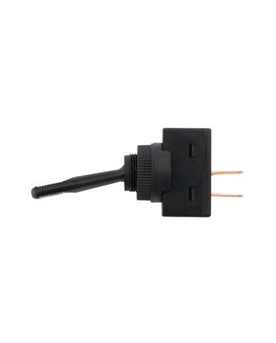 UP98312-Black Non-Illum Toggle 20 Amp 12V S.P.S.T. On/Off 1 Pc.