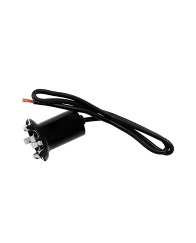 UP98325-1-Wire Universal Miniature Single Contact Instrument Panel & License Plate 'Snap-In' Light Socket, 1 Pc.