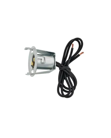 UP98327-1-Wire Universal Single Contact Instrument Panel & License Plate Light Socket w/ Spring Clip Mount, 1 Pc.