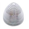 UP38366-9 LED 2" Round Beehive Light (Clearance/Marker) - Amber LED/Clear Lens