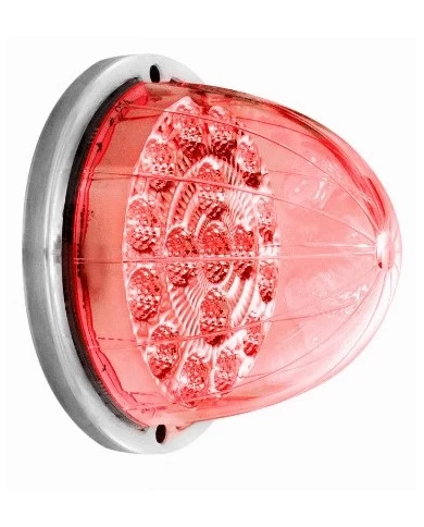 Led Cab Light With 17 Led W/Ring (Red/White Clear Lens)MSUS01-321420 Led Cab Light With 17 Led W/Ring (Red/White Clear Lens)MSUS01-321420