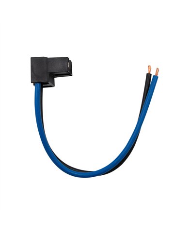 UP98334-2-Wire Universal H7 Halogen Bulb Headlight Connector. Two Pins at 90  Angle