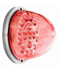 Led Cab Light With 17 Led W/Ring (Red/White Clear Lens)MSUS01-321420 Led Cab Light With 17 Led W/Ring (Red/White Clear Lens)MSUS01-321420